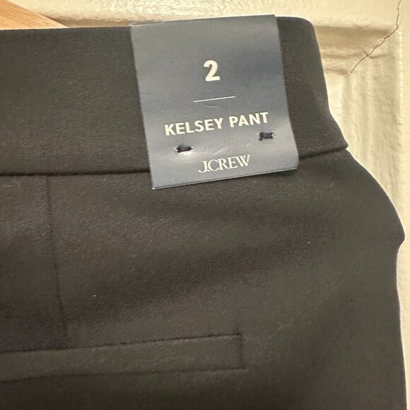 NWT - J. Crew Classic Black Wide-Leg Pants - Picture 6 of 11